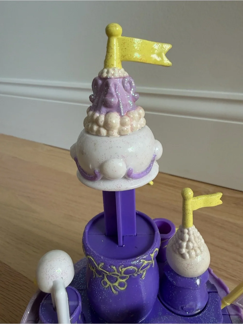 VTG 1996 Trendmasters Starcastle Bubble Castle Purple Retro Playset ONLY
